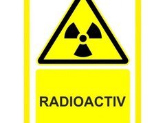 Placuta  pentru radioactiv